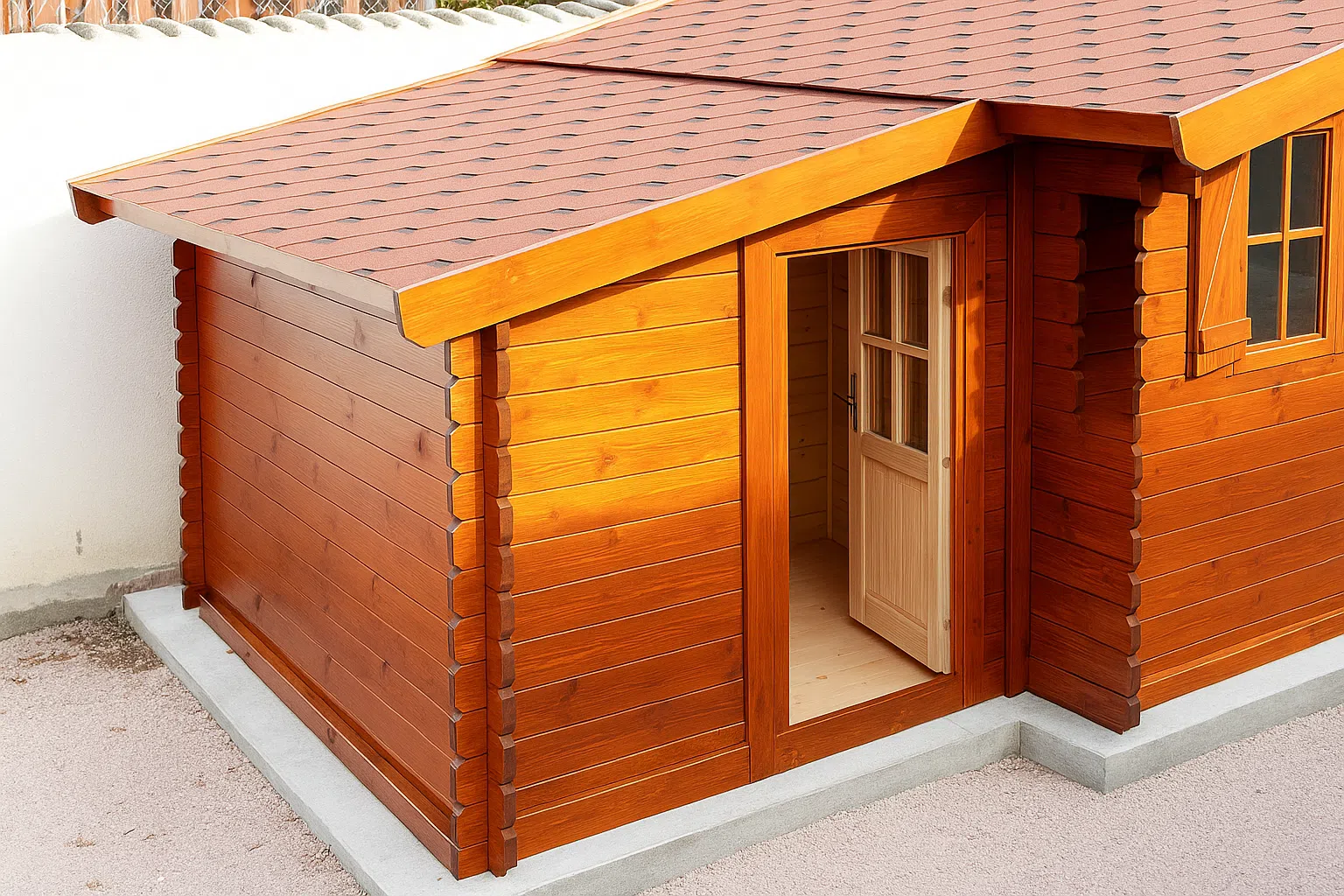 Anbau Werkzeugschuppen - 161 x 273 cm