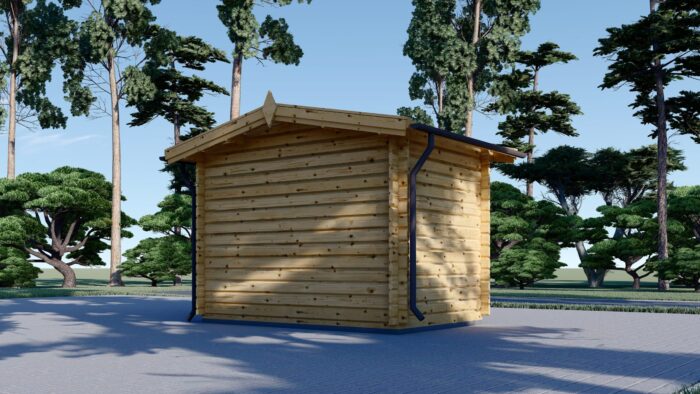 Gartenhaus aus Holz MIMI (28 mm), 3x2 m, 6 m²
