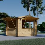 Verkaufsstand,44mm, 4x4 m, 16m²