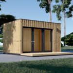 PREMIUM Gartenhaus (Isoliert, SIPS), 4.1x2.4 m, 10 m²