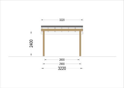 Flat roof double 6x3.22 L shape page 0002