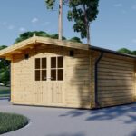 Gartenhaus PALM, 4x4m, 16m²