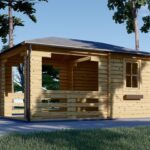 Gartenpavillon Florida (28mm), 3x5m, 15m²