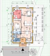 Blockbohlenhaus BERNAU 2 Isoliert, 66 mm + Holzverschalung), 94 m² – Bild 3