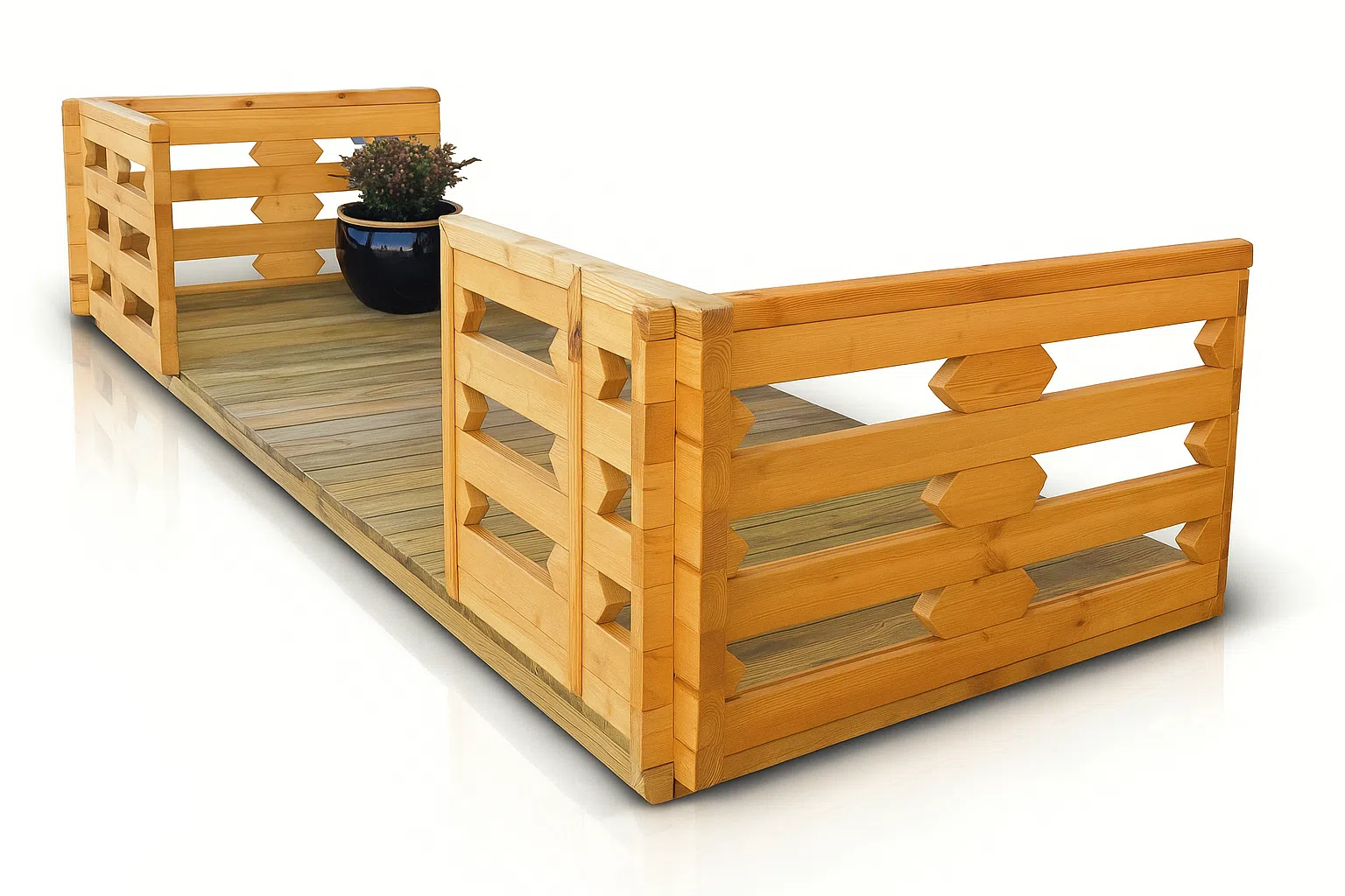 Terrasse - 500 x 150 cm