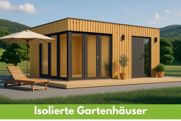Hochwertige Gartenhäuser aus Holz für jedes Bedürfnis
