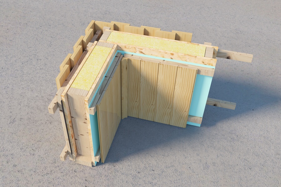 Isolierte Gartenhäuser