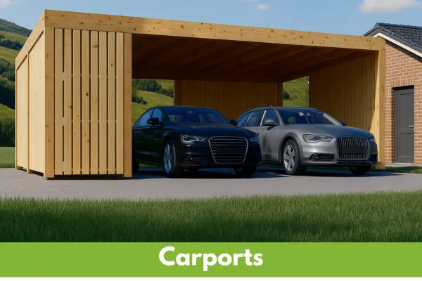 Hochwertige Gartenhäuser aus Holz für jedes Bedürfnis