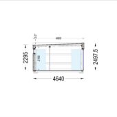 Holzhaus Tobi (34mm + Holzverschalung), 10.5x4.5m, 47m² – Bild 7