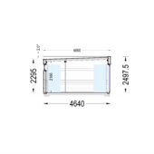 Gartenhaus PREMIUM (34mm + Holzverschalung), 6.5x4.5m, 30m² Extra Isoliert – Bild 9