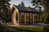 Premium Gartenhaus BRÜSSEL, 4x3m, 12m²