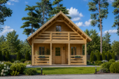 Blockbohlenhaus LANDSHUT (44 mm) · 50 m² – Bild 2