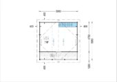 Blockbohlenhaus LANDSHUT (44 mm) · 50 m² – Bild 7