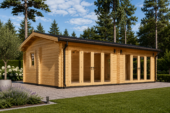 Blockbohlenhaus MARTIN 48 m² – Bild 5