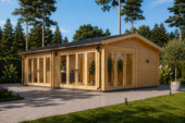 Blockbohlenhaus MARTIN 48 m²