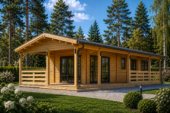 Blockbohlenhaus TRAUNSEE (44 mm) · 50 m² – Bild 3