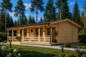 Blockbohlenhaus TRAUNSEE (44 mm) · 50 m² – Bild 5