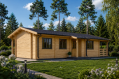 Blockbohlenhaus TRAUNSEE (44 mm) · 50 m² – Bild 2