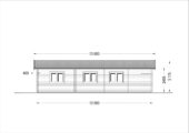 Blockbohlenhaus SEEFELD  (66mm) 105m² – Bild 8
