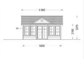 Gartenhaus BRÜSSEL 5.5 x 4 m, 22 m² – Bild 7