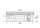 Doppelgarage aus Holz (44mm), 6x9 m, 54m² – Bild 8