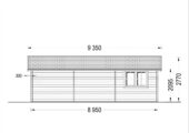 Doppelgarage aus Holz (44mm), 6x9 m, 54m² – Bild 10