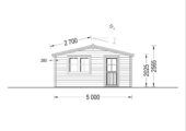 Gartenhaus Donau, 5x4m, 20m² – Bild 8