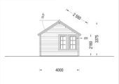 Gartenhaus ERWIN 7x4 m 28 m² – Bild 9