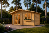 Gartenhaus WIEN 5x3 m, 15 m² – Bild 3