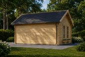 Gartenhaus BRÜSSEL 5.5 x 4 m, 22 m² – Bild 5