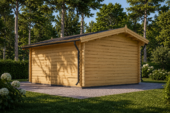 Gartenhaus IRIS (44 oder 66 mm) · 26 m² – Bild 3