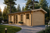 Gartenhaus LEONIE 28m² 7x4M – Bild 3