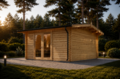 Gartenhaus MARTINA, 5x4m, 20m² – Bild 4