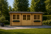 Gartenhaus OSKAR, 6x3 m, 18 m² – Bild 2