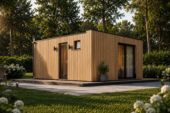Premium Gartenhaus TOBI, 6×5 m – 30 m² Extra Isoliert – Bild 4