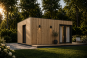 Premium Gartenhaus TOBI, 6×5 m – 30 m² Extra Isoliert – Bild 2