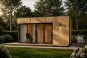 Premium Gartenhaus TOBI, 6×5 m – 30 m² Extra Isoliert – Bild 5