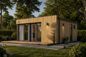 Premium Gartenhaus TOBI, 6×5 m – 30 m² Extra Isoliert – Bild 3