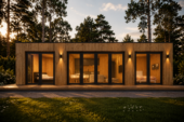 Holzhaus Tobi (34mm + Holzverschalung), 10.5x4.5m, 47m² – Bild 3