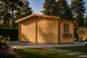 Premium Gartenhaus LINZ 5x5m, 25m² – Bild 3