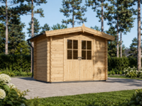 Gartenhaus aus Holz MIMI (28 mm), 3x2 m, 6 m²