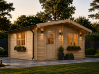 Gartenhaus Nele, 6x6m, 36m²