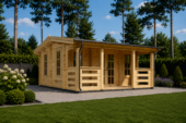 Gartenhaus ROLAND 5x5 m, 25 m²