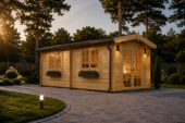 Gartenhaus STRAUBING, 3x6m, 18m²