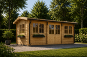 Gartenhaus OSKAR, 6x3 m, 18 m²