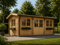 Gartenhaus OSKAR, 6x3 m, 18 m²