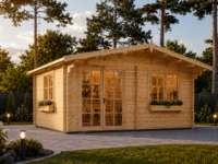 Gartenhaus WIEN 5x3 m, 15 m²
