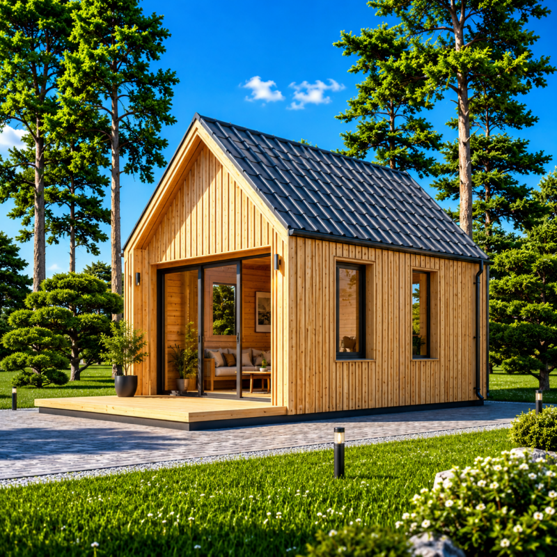 Hochwertige Gartenhäuser aus Holz für jedes Bedürfnis