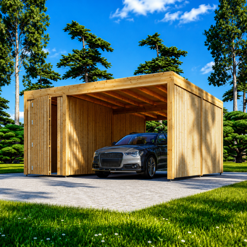 Hochwertige Gartenhäuser aus Holz für jedes Bedürfnis