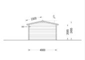 Gartenhaus LEONIE 28m² 7x4M – Bild 9